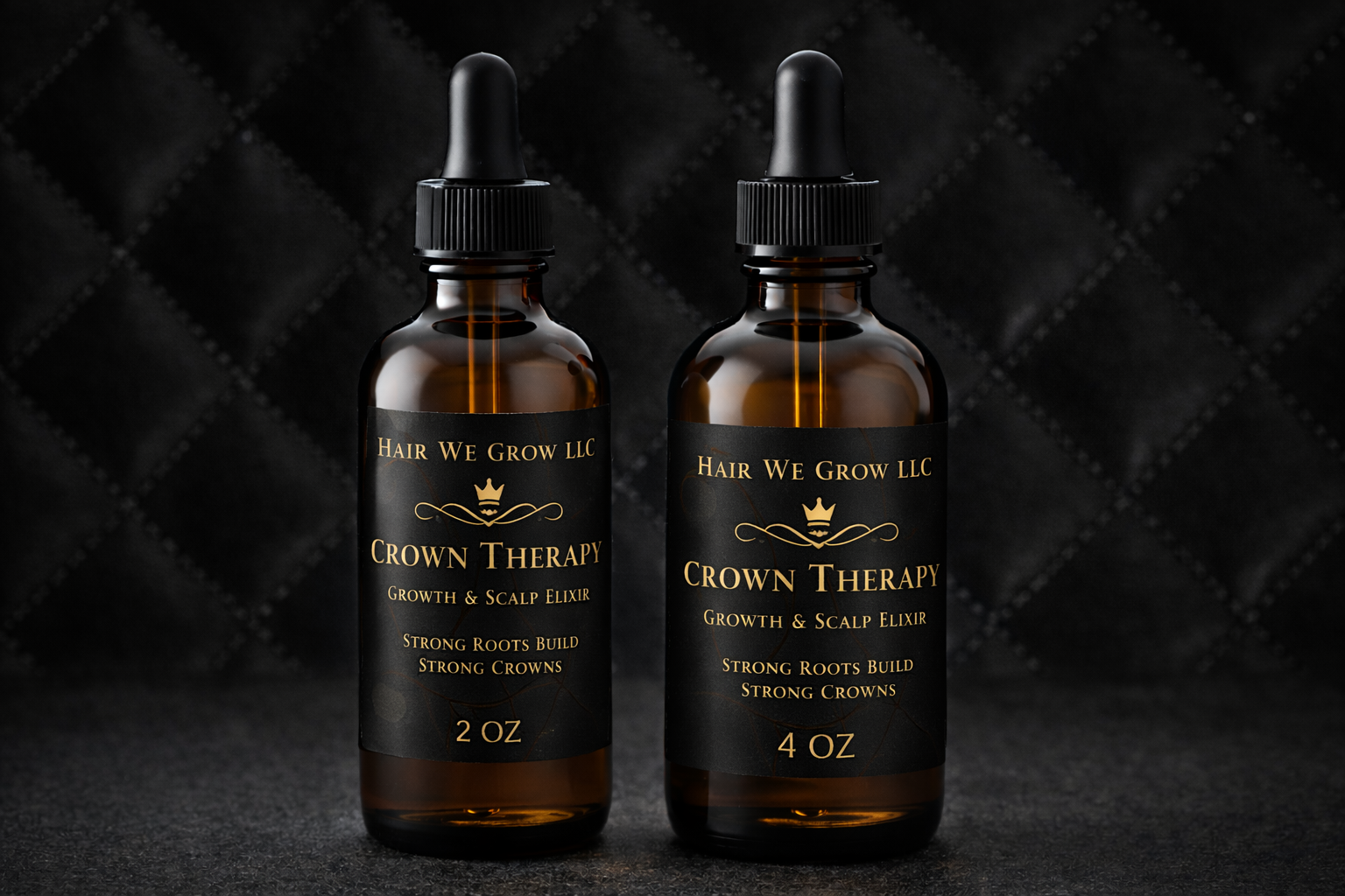 Hair We Grow™ Crown Therapy Growth & Scalp Oil – Strength, Shine & Scalp Renewal