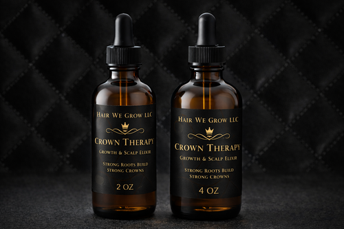 Hair We Grow™ Crown Therapy Growth & Scalp Oil – Strength, Shine & Scalp Renewal